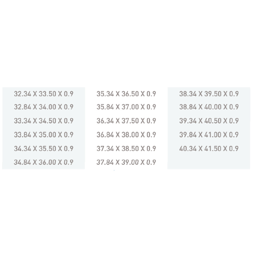 ASSORTIMENTO GIUNTI - RED GASKET BIG SIZE 51 PZ