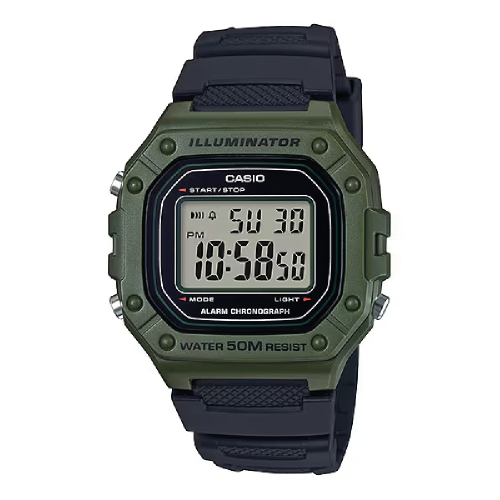 OROLOGIO CASIO W-218H-3A