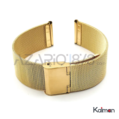 CINTURINO MESH MAGLIA MILANESE - 0.50 MM - DORATO