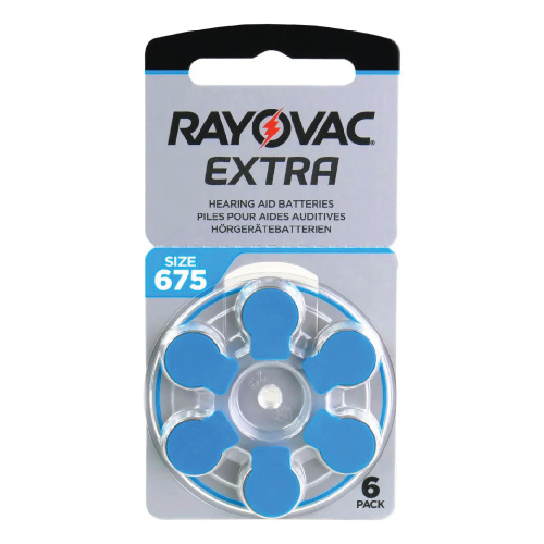 PILA RAYOVAC ACUSTICA H675 - CONF. 6 PZ.