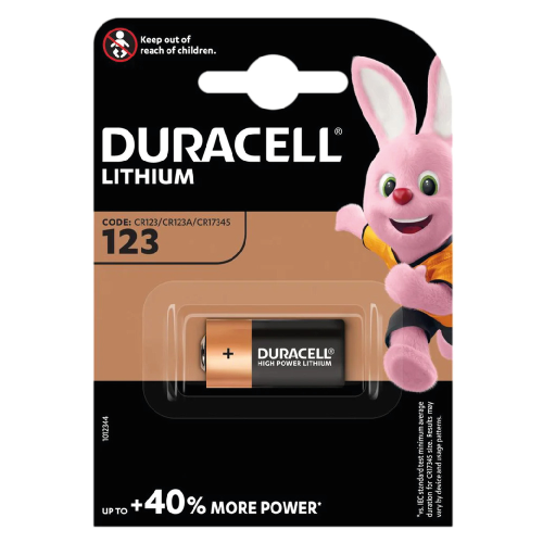 PILA DURACELL LITIO CR123 - BL1