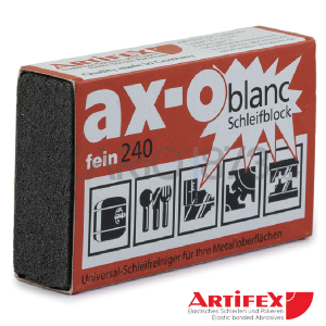 SUPPORTO ABRASIVO SCHLEIFFEIX FINE 240 - 80X50X20 MM