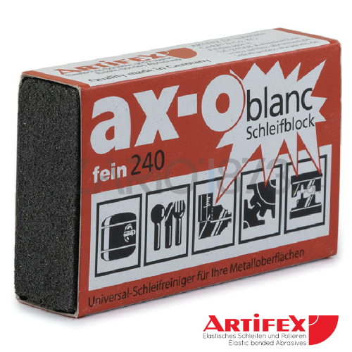 SUPPORTO ABRASIVO SCHLEIFFEIX FINE 240 - 80X50X20 MM