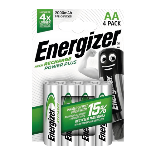 BATTERIA ENERGIZER LR6 AA RICARICABILI 2000 MAH - BL4