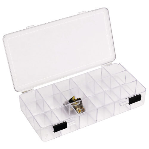 SCATOLA ARCHIVIAZIONE PLASTICA 18 POSTI