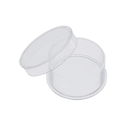 SCATOLA PLASTICA TONDA - 40X10 MM