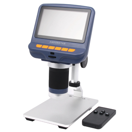 MICROSCOPIO DIGITALE CON SCHERMO LED