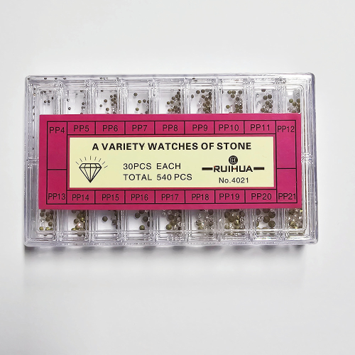 ASSORTIMENTO STRASS 540 PZ IN 18 MISURE