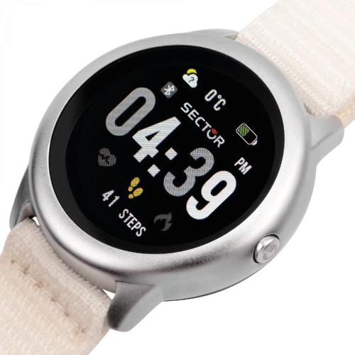 SMARTWATCH SECTOR S-01 WHITE STRAP R3251545502