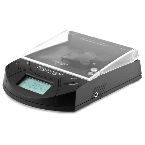 BILANCIA PER CARATI PRESIDIUM 100 CT / 0,002 G.