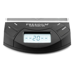 BILANCIA PER CARATI PRESIDIUM 100 CT / 0,002 G.