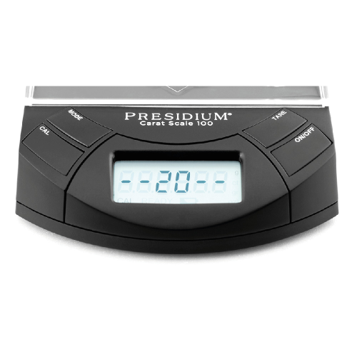 BILANCIA PER CARATI PRESIDIUM 100 CT / 0,002 G.