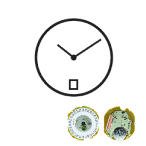 MOVIMENTO MIYOTA 9U15, 10 1/2''', ALT. 2.33, D6, 2 LANCETTE