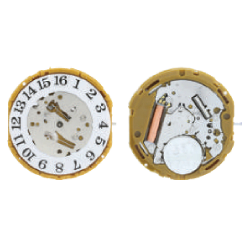 MOVIMENTO MIYOTA GP10, 12''', ALT. 4.40, GRANDE DATA 12, 3 LANCETTE