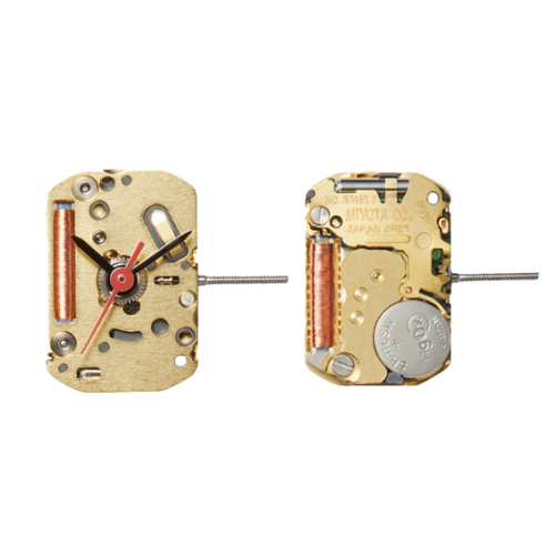 MOVIMENTO MIYOTA 5R32, 3 3/4''', ALT. 1.90, 2 LANCETTE
