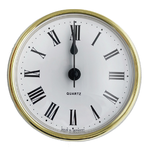 CALOTTA INCASSO GOLD 66 MM NUMERI ROMANI