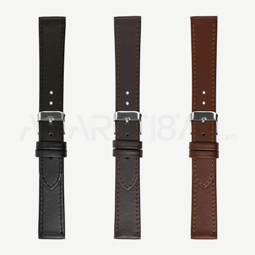 CINTURINO IN PELLE RIGENERATA SEMI-RIBORDATO PP691