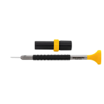 CACCIAVITE ERGONOMICO BERGEON 6899 GIALLO 0.80 MM CON LAME DI RICAMBIO