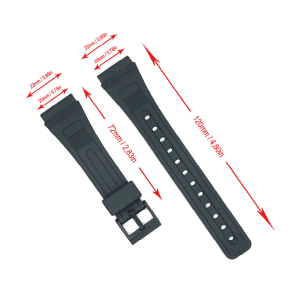 CINTURINO COMPATIBILE SERIE AB-10W CASIO 254-H5 - 20 MM