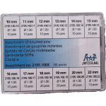 ASSORTIMENTO DI PERNI SPACCATI Ø 1.00 - 150 PZ.