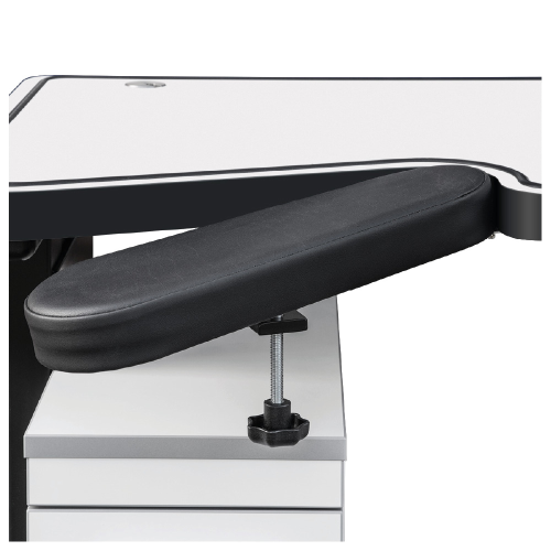 WORKSTATION ERGOLIFT EVOLUTION CON CASSETTI - 120X60X4 CM - BIANCO