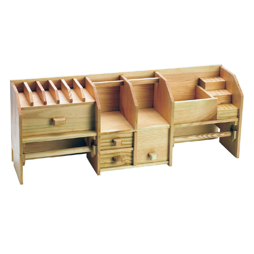 ORGANIZER IN LEGNO DA BANCO