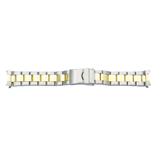 BRACCIALE ACCIAIO BICOLORE FINALE CURVO - PM1900CMG