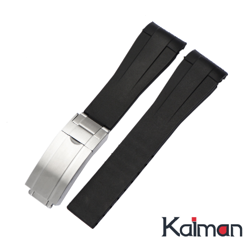 CINTURINO IN SILICONE ELITE NERO CURVO - RX - BX1022-00