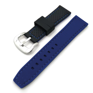 CINTURINO IN SILICONE ELITE BI-COLORE CON CUCITURE