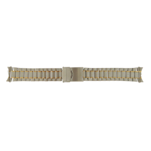 BRACCIALE ACCIAIO BI-COLORE - DM1119-BC CURVO