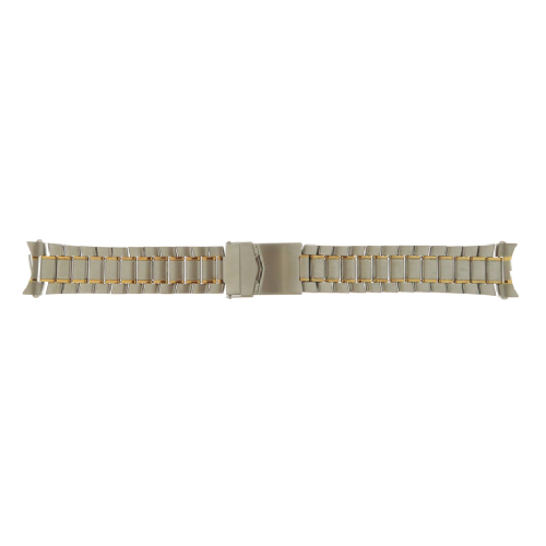 BRACCIALE ACCIAIO BI-COLORE - DM1119-BC CURVO