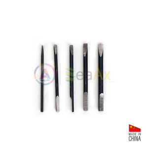 SERIE DI 5 CACCIAVITI LAMA PIATTA IN ACCIAIO ANTIMAGNETICO