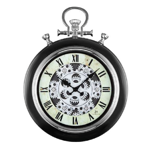 OROLOGIO PARETE QZ. METALLO 32X41 CM JUST MINUTE - 21540