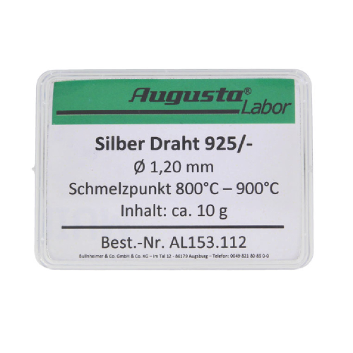 FILO SALDATURA ARGENTO 925 Ø 1.20 MM - 10 G. 