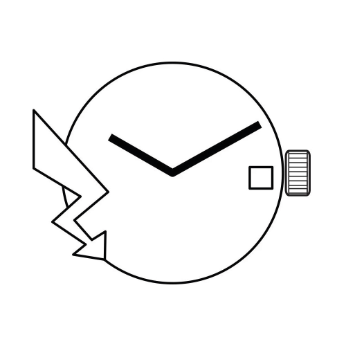 MOVIMENTO ETA E63041, 10 1/2''', ALT. 1.95, ALT. SFERE 1, D3, 2 LANCETTE - EX. 255.441