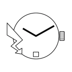 MOVIMENTO ETA E63041, 10 1/2''', ALT. 1.95, ALT. SFERE 1, D6, 2 LANCETTE - EX. 255.441
