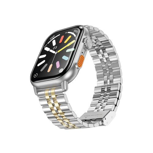 SMARTWATCH HOCO. DYD02 ACCIAIO E ORO