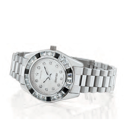 OROLOGIO HOOPS MONTE CARLO SILVER BIANCO / BIANCO - 2644L-S07