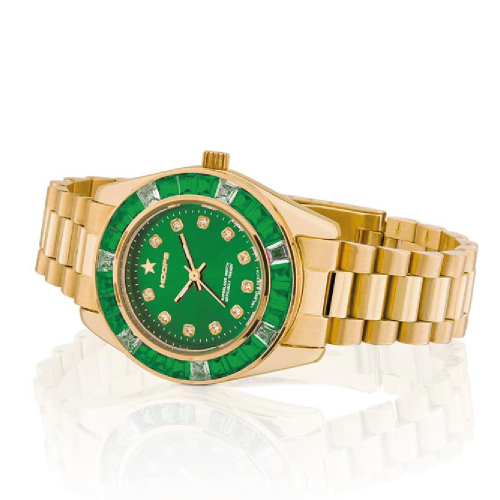 OROLOGIO HOOPS MONTE CARLO YELLOW GOLD VERDE / VERDE - 2644L-G06