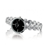 OROLOGIO HOOPS CHAIN SILVER NERO - 2646L-S01