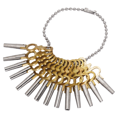 SERIE DI 14 CHIAVI PER OROLOGI DA TASCA N° 00 / 12 - TS0750