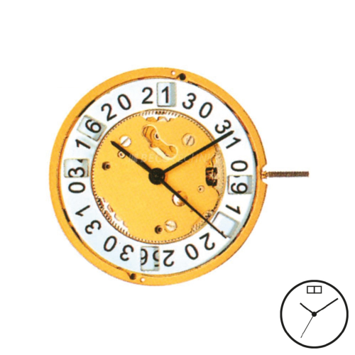 MOVIMENTO RONDA 4003.B SWISS MADE, 12 1/2''', ALT. 4.40, ALT. SFERE 0, GRANDE DATA 12, 3 LANCETTE