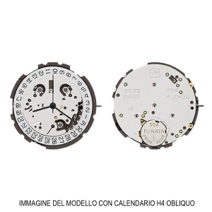 MOVIMENTO ETA G10212 CRONO, 13 1/4''', ALT. 5.12, ALT. SFERE 1, D4:30 INCLINATA, 6 LANCETTE