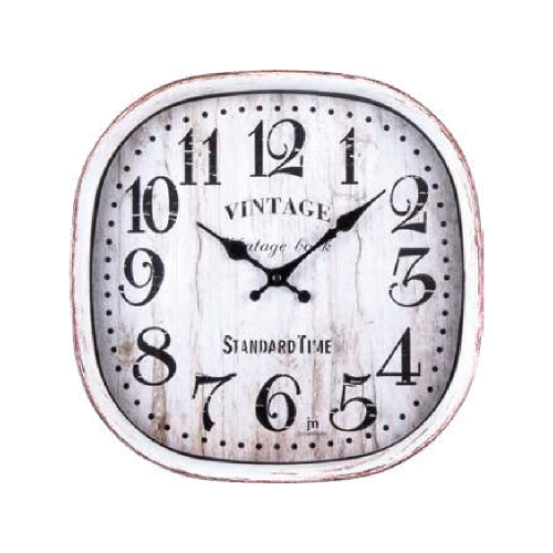 OROLOGIO PARETE QZ. ABS ANTICATO Ø 28 CM - 00887