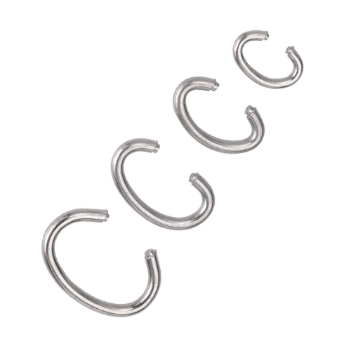 ANELLI DI RICAMBIO OROLOGI DA TASCA 12 PZ. SILVER - 10 / 18 MM