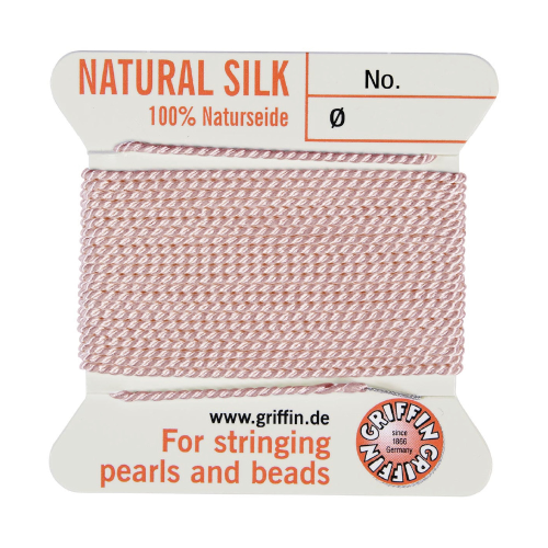 FILO PERLE 100 SETA ROSA CHIARO - N° 3