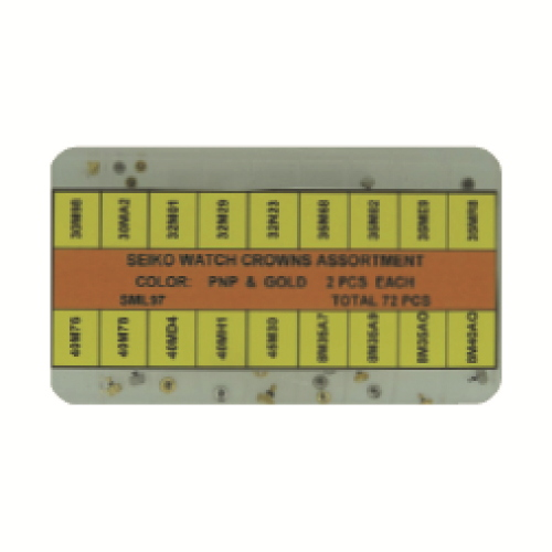 ASSORTIMENTO CORONE IMPERMEABILI COMP. SEIKO