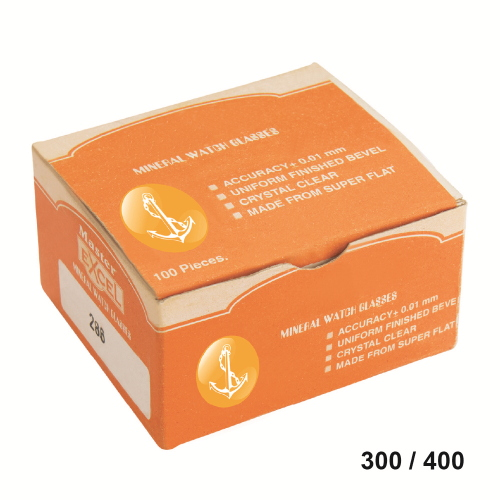 ASSORTIMENTO 20 VETRI MINERALI PIANI H 1.00 - Ø 300 - 400