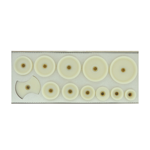 TASSELLI FILETTATI IN PLASTICA 12 PZ.