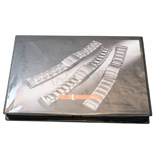 ESPOSITORE IN PVC CON COPERCHIO PER 10 CINTURINI IN METALLO 